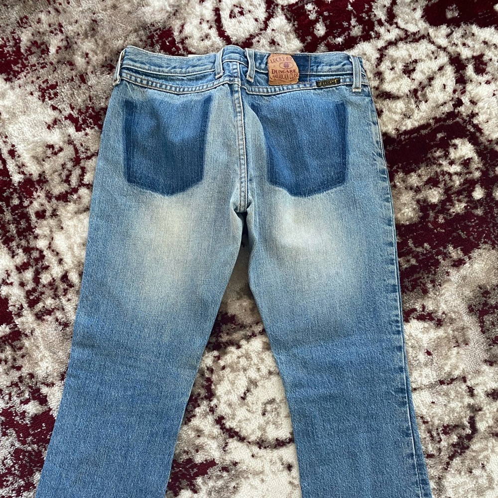 Lucky Low Rise Skinny Boot Cut Jean (SZ 25)
